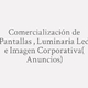Logo Comercialización de Pantallas , Luminaria Led e Imagen Corporativa( Anuncios)_21356
