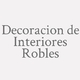 Logo Decoracion de Interiores Robles_20424
