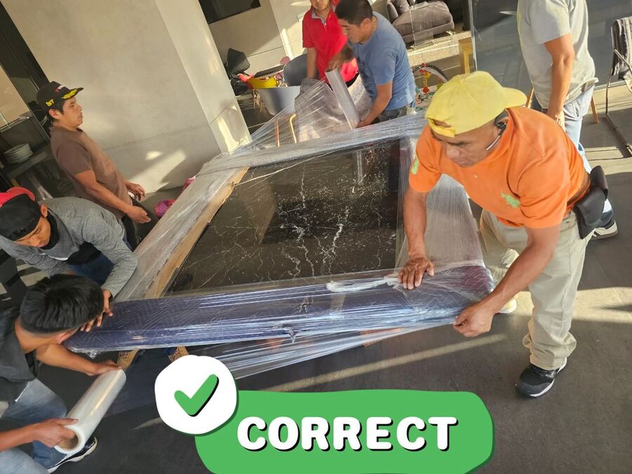 Servicio de empaque y embalaje de muebles