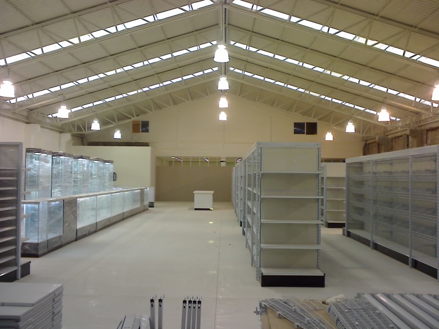 Remodelacion de tienda de Artículos Escolares Querétaro.