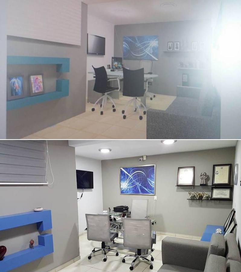 Acabados finales muy acercados a lo presentado.