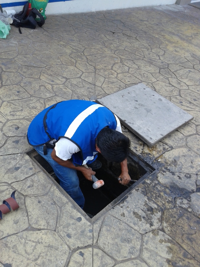 Reparacion de registro d agua