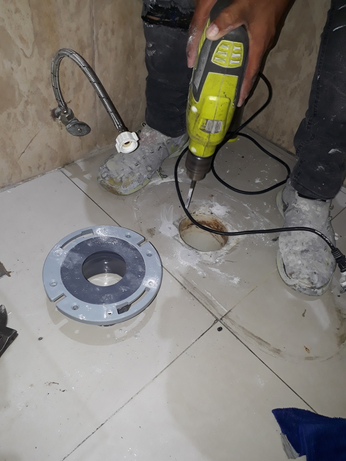 Bridas para taza de baño