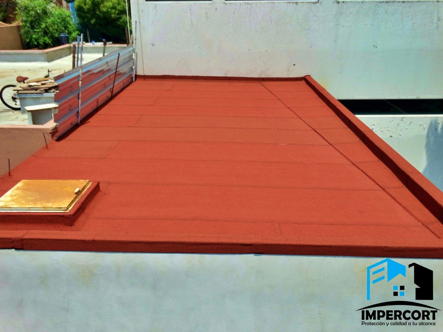 Impermeabilizante prefabricado 4.0 mm color rojo terracota