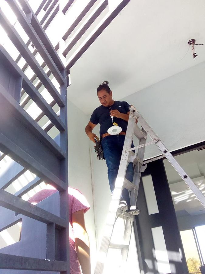 Instalación de Lamparas