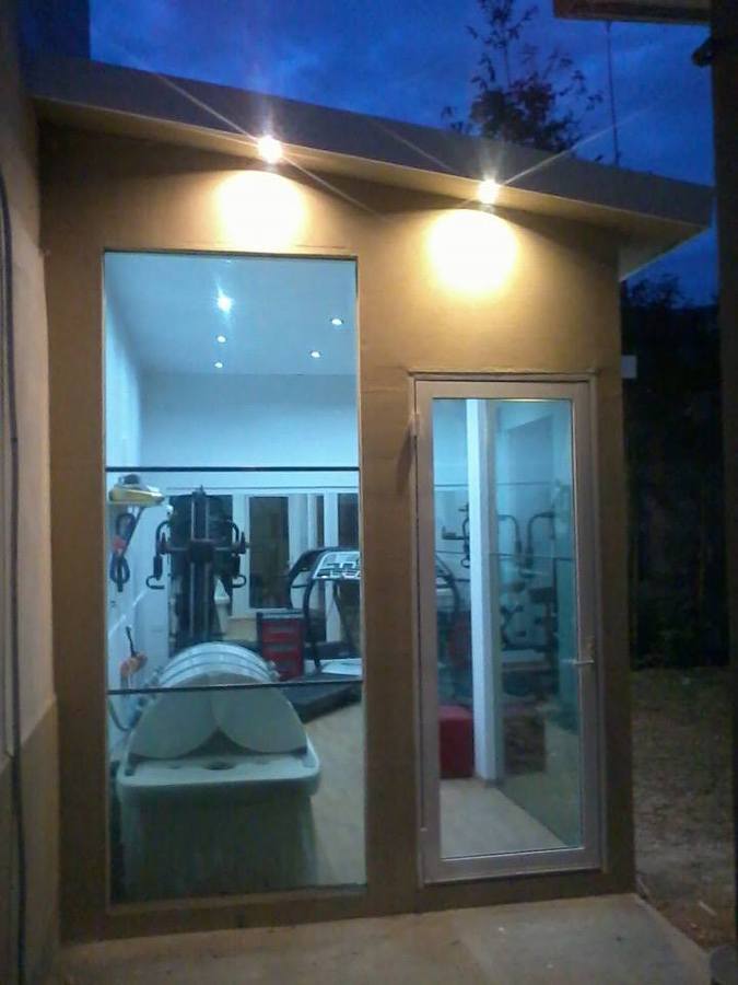 Gimnasio particular en casa habitación