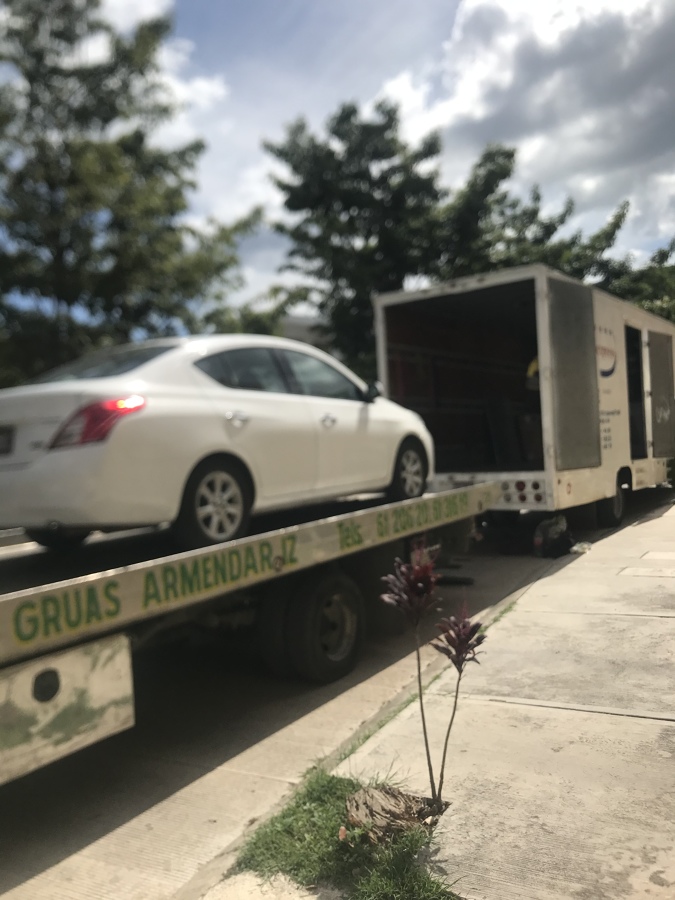 Mudanza y auto de Tuxtla Gutiérrez a Tijuana