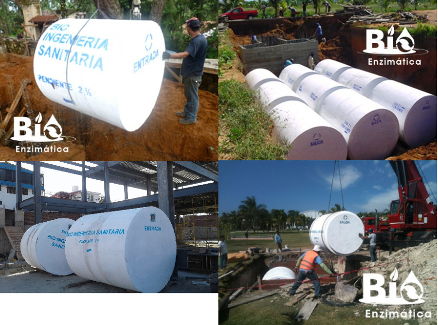 Plantas de Tratamiento para Aguas Negras proceso Bio enzimático