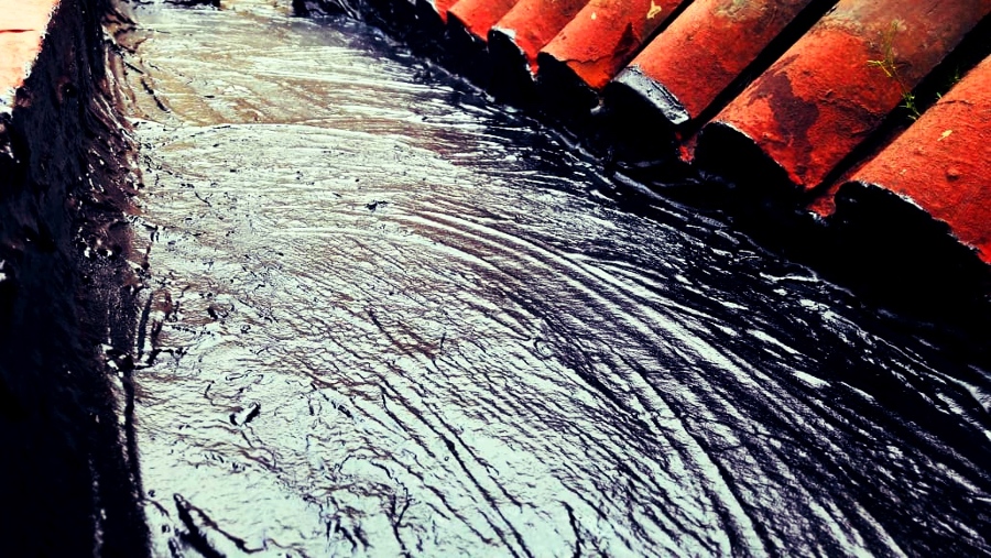 Sistema base solvente barrera de vapor.