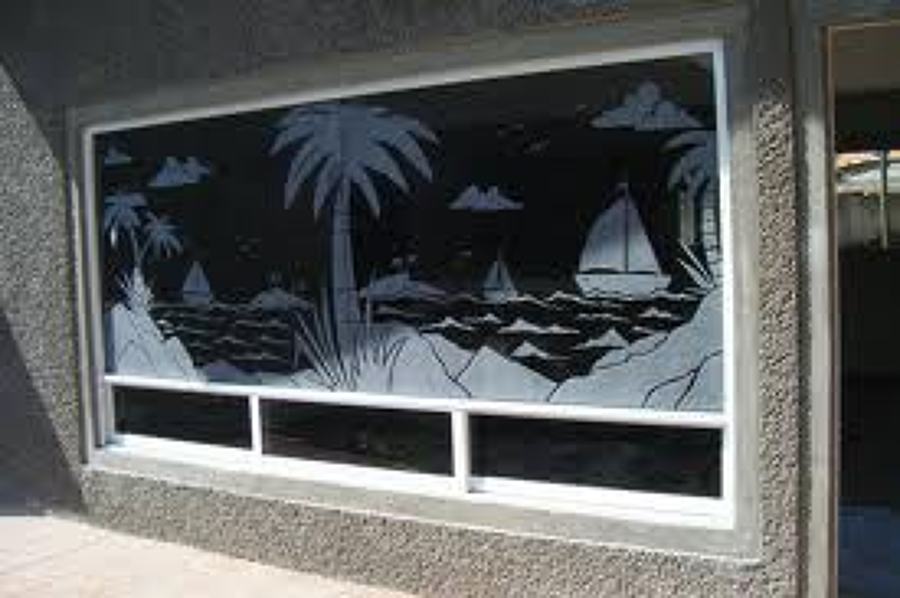 canceles de aluminio y vidrio