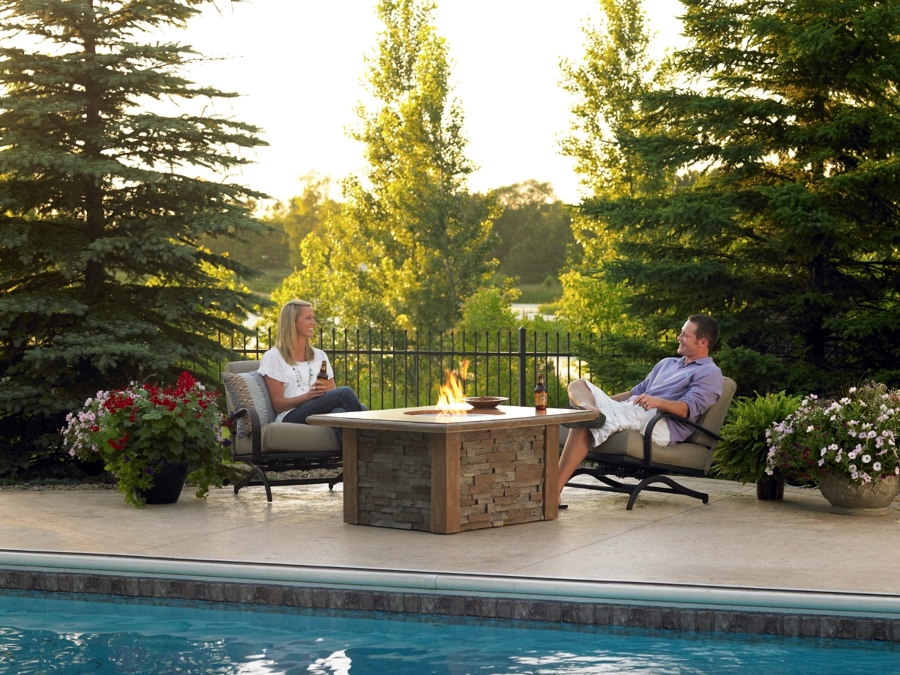 chimeneas  de exterior 