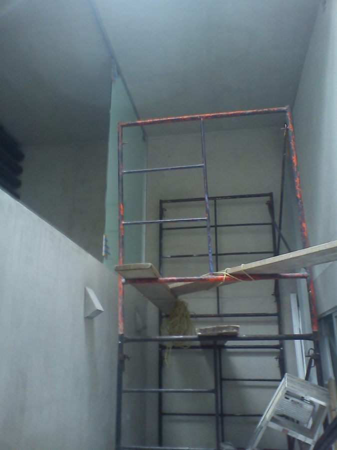 Colocación de division de cristal laminado 6 + 6 