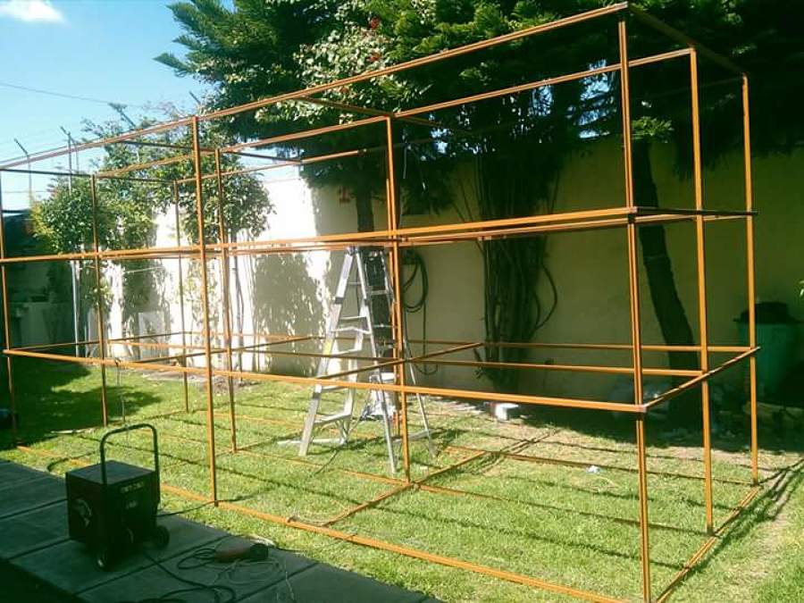 Estantería para tubos de pvc ,cpvc cuadrado  lijero 