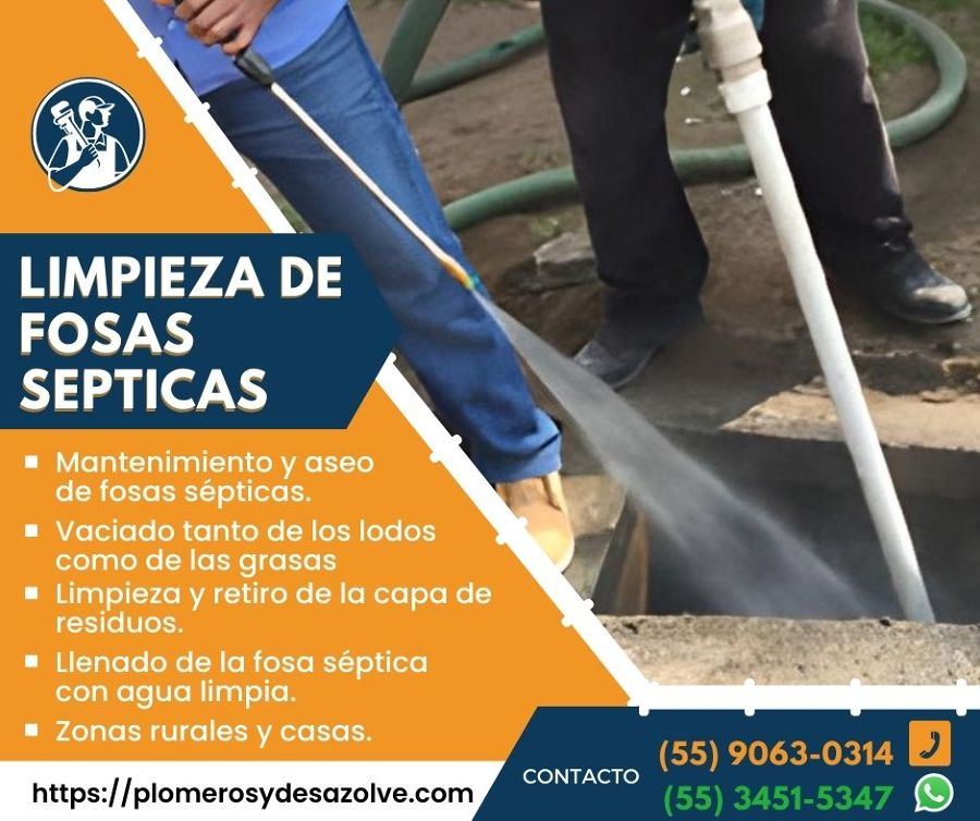 Limpieza de fosas septicas