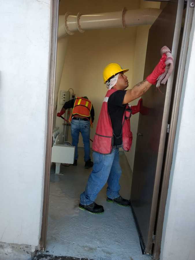 Limpieza industrial de áreas productivas