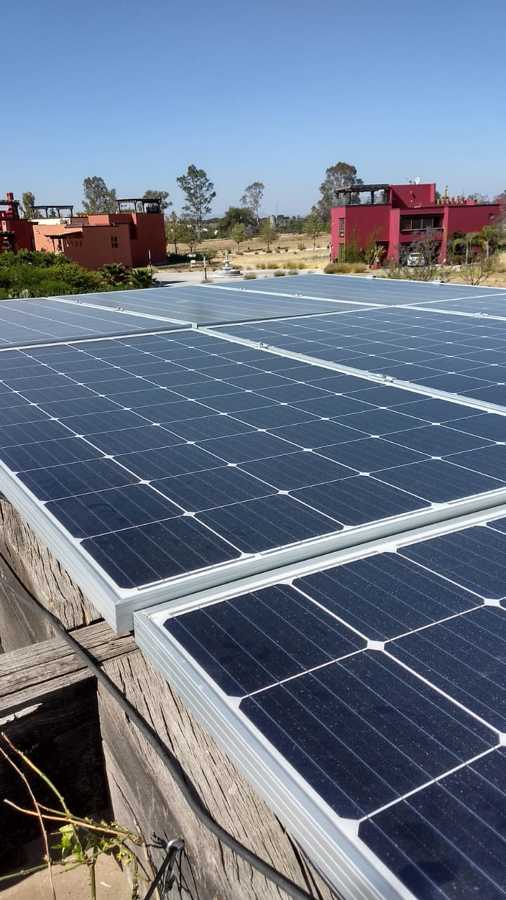 Instalación de paneles