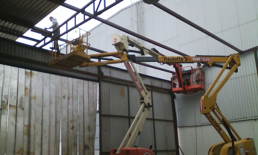 MONTAJE DE CABINA DE PINTURA