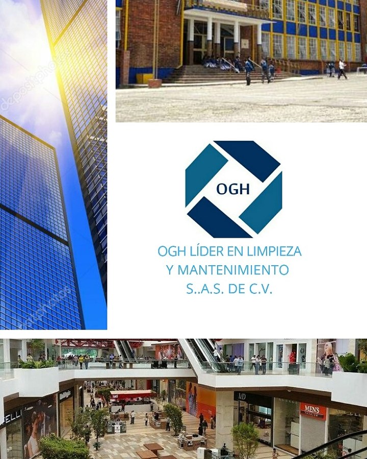Limpieza de oficinas, centros comerciales y escuelas