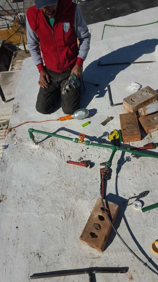 Reparación de tinaco