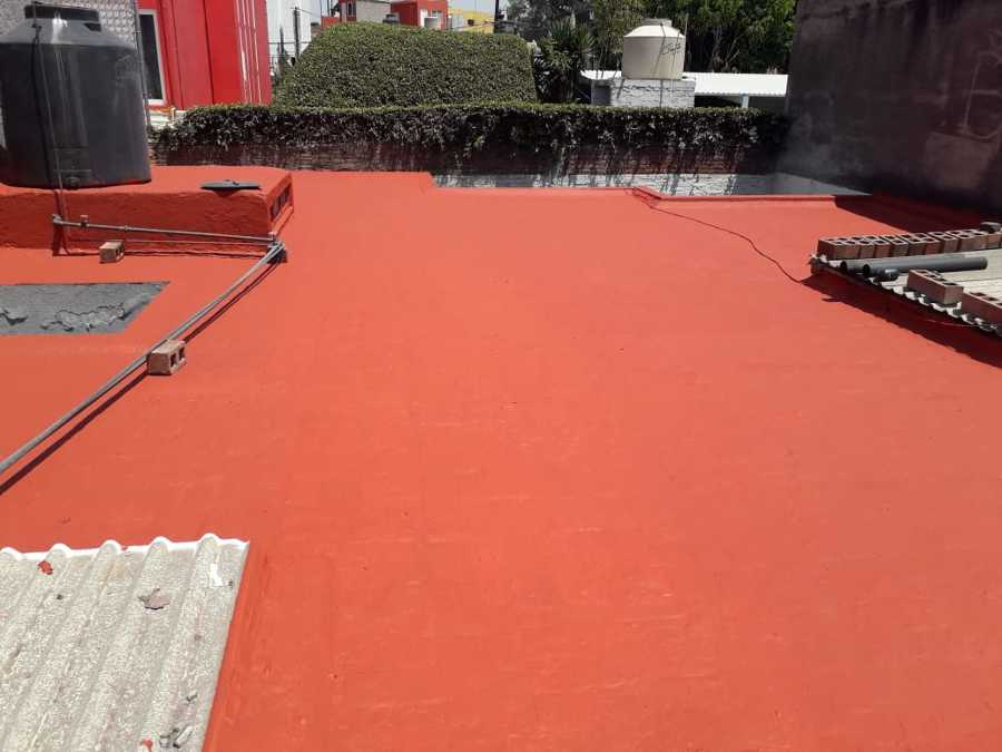Trabajo de impermeabilizacion acrilica