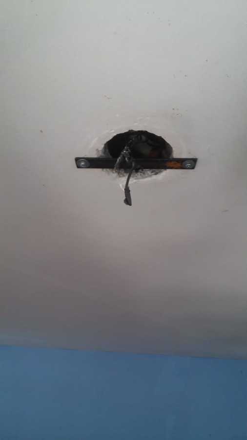 Instalación ventilador para techo.