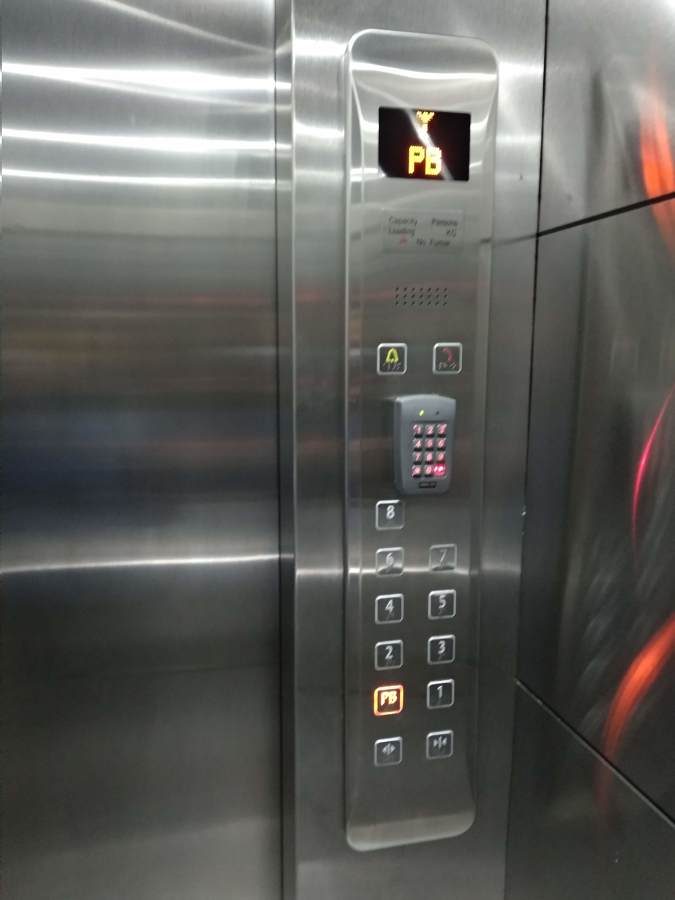 Botonera elevador nueva