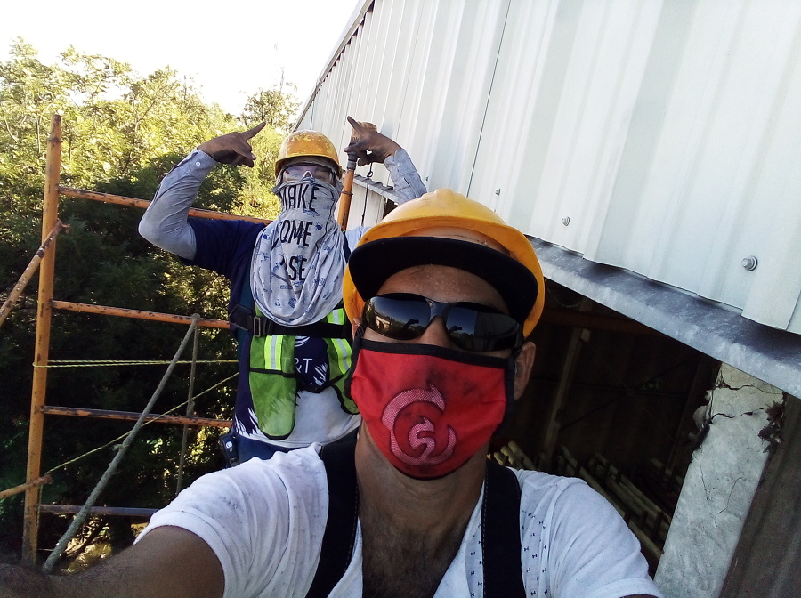 Mantenimiento preventivo a 560 mts