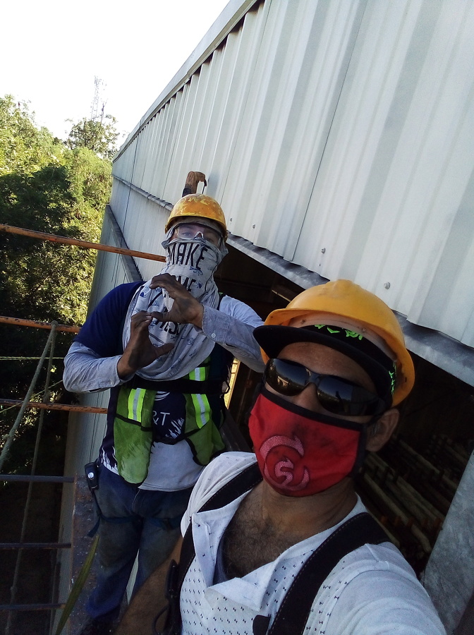 Mantenimiento preventivo a 560 mts