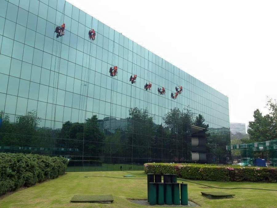 limpieza y sellado de cristales