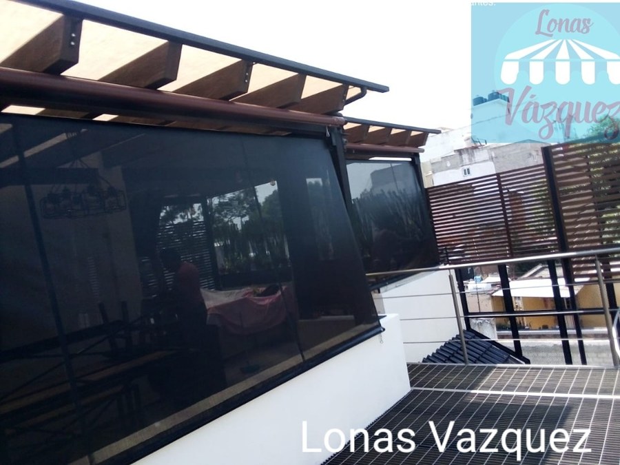 Cortina de malla sombra