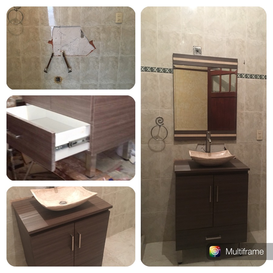 Mueble de Baño con Luna
