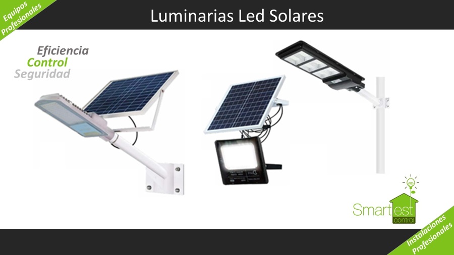 Luminarias Led Solares