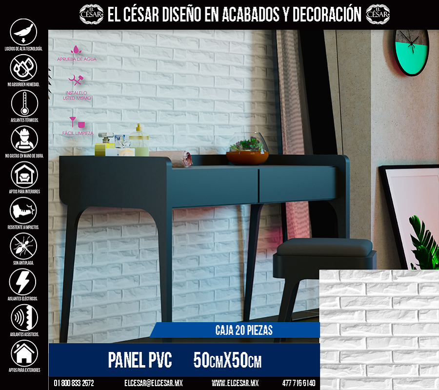 Panel PVC Modelo N14