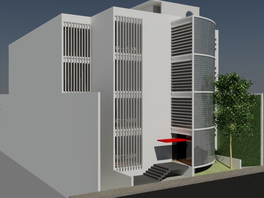 Proyecto: Edificio de Oficinas 4 niveles