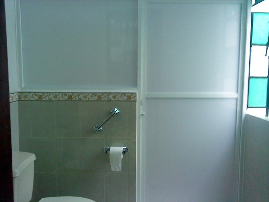 puerta para baño