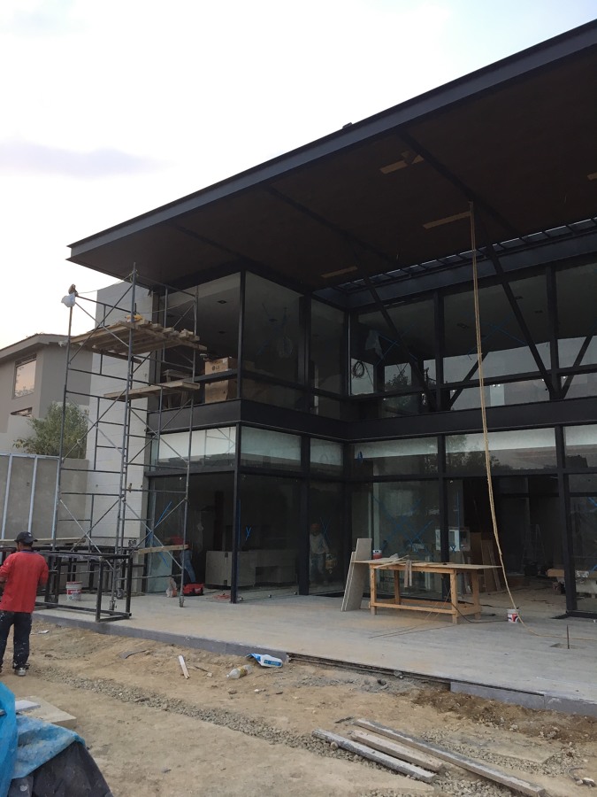 Fachada posterior Casa Habitación Naucalpan