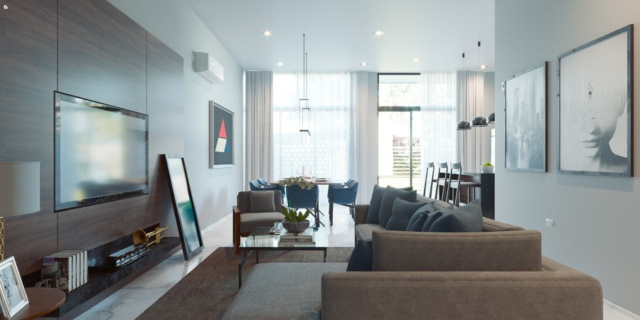 Sala proyecto altabrisa residencial lotes 6,7 | Mazatlan sinaloa