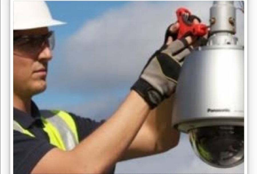 Cámaras de vigilancia.