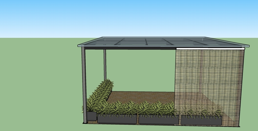 proyecto de terraza