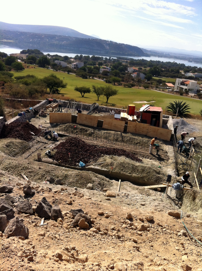 Trazo De Cimentación