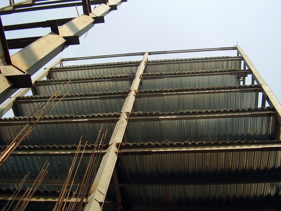 Vista de construccion de Departamentos en Patriotismo