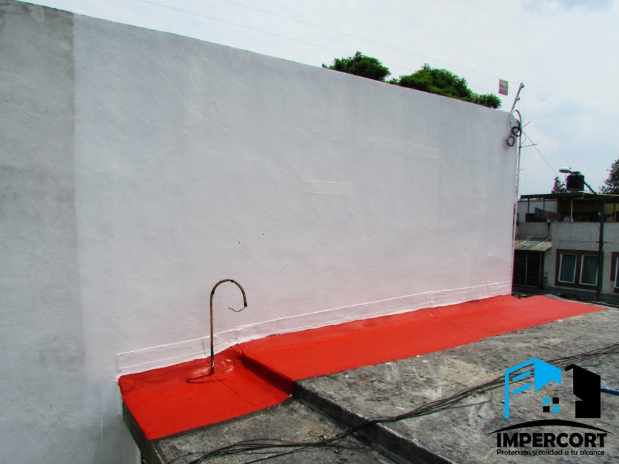 Impermeabilización en muro, tratamiento previo.