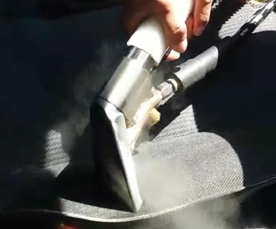 Limpieza con vapor