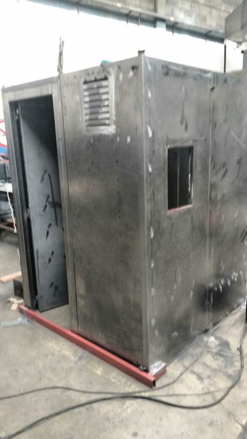 Fabricación de caseta de seguridad