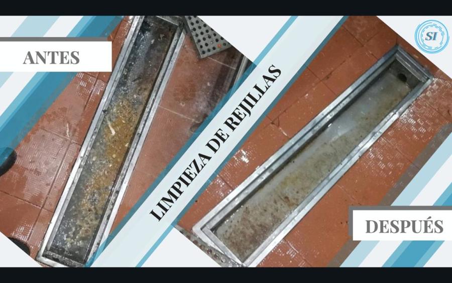 Limpieza de rejillas