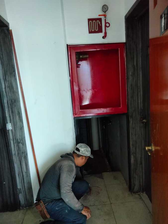 gabinete para contra incendio