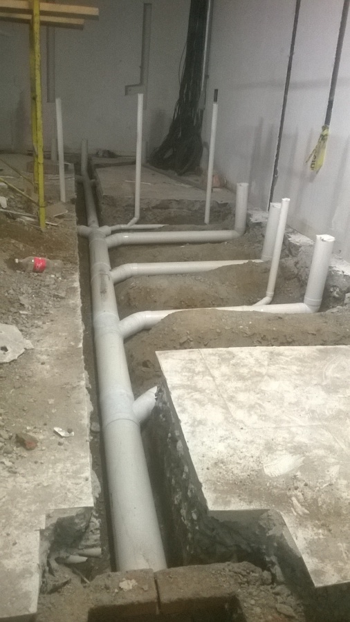 Drenajes en oficinas