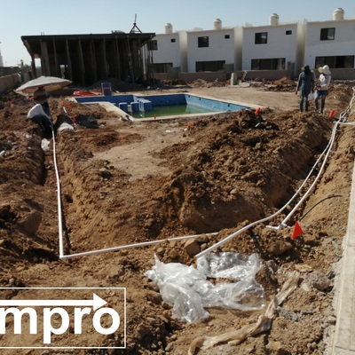 Sistema de riego casa club