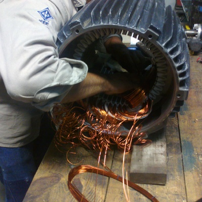 EMBOBINADO DE MOTOR ELECTRICO