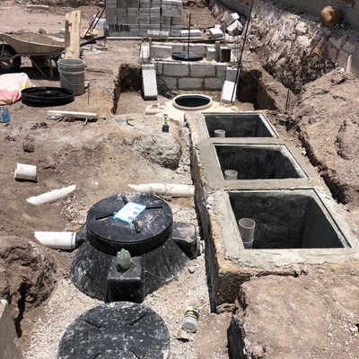 Reciclaje de aguas casa 501.